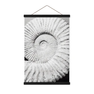 Affiche textile Coquillage fossile - Shot-by-Clint 