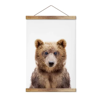 Póster de tela Sisi & Seb - Cachorro de oso 