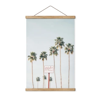 Obraz tkaniny Palmy w hotelu Aloha - Sisi & Seb 