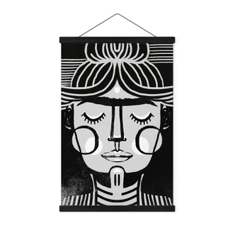 Affiche textile Treechild - Dreaming Frida 