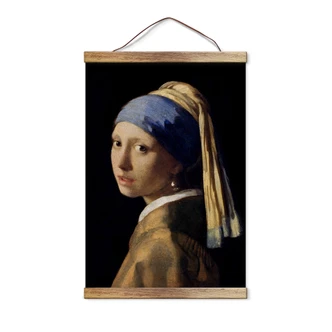 Stoffbild Vermeer - Das Mädchen mit dem Perlenohrgehänge - aus der LandIDEE Wohnen & Deko Kollektion 