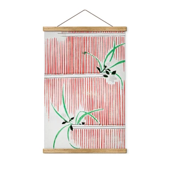 Textielposter Watanabe Seitei - Morning glory 