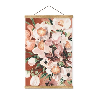 Stoffbild Orchideenblüten - Zwara 