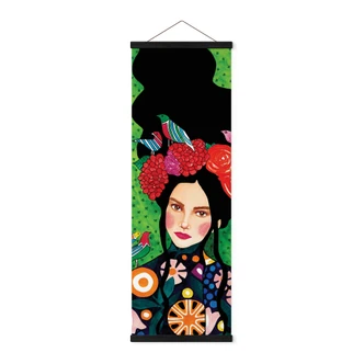 Textielposter Hülya - Secret 