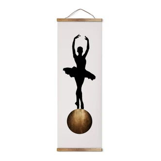 Cubistika Tekstil plakat - Prima Ballerina - Panorama Cubistika Tekstil plakat - Prima Ballerina - Panorama