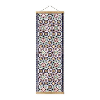 Stoffbild Orientalische Kacheln 01 - Panorama 