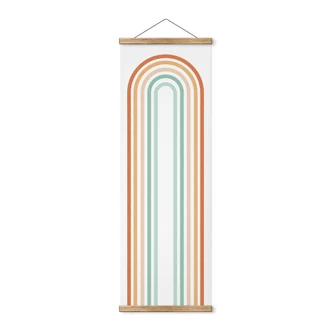 Rainbow Boho Textil poster - Panorama Rainbow Boho Textil poster - Panorama