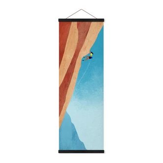 Stampe su tessuto Arrampicata sul Grand Canyon - Rivers - Panorama 