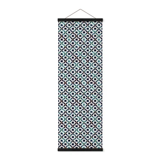 Póster de tela Patrón portugués - Azulejos - Treechild - Panorama 