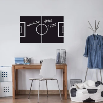 Tafelfolie Fussballfeld 