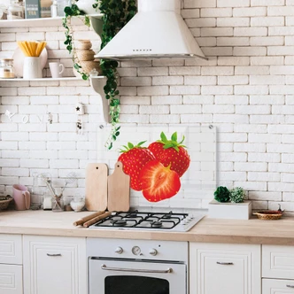 Paraschizzi Fragole - trasparente Paraschizzi Fragole - trasparente