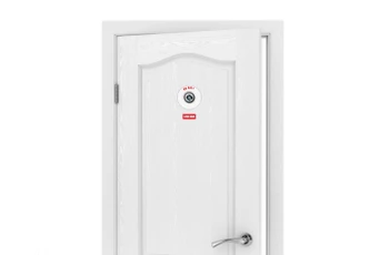 Wandtattoo Türspion Live Cam 