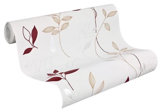 Papier peint intissé Livingwalls Avenzio 4 crème, rouge 