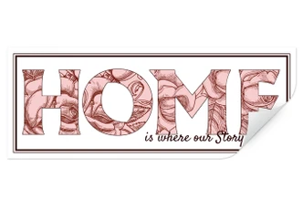 Muurprints Home is... 