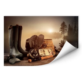 Zelfklevende Poster  Vissen 