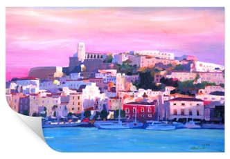 Wall print Bleichner - Ibiza - The Pearl of the Mediterranean 