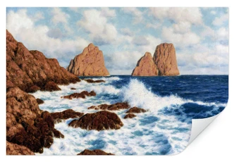 Zelfklevende Poster Choultsé - Capri 