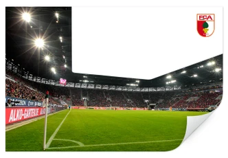 Wallprint W - FC Augsburg Stadion Eckfahne 