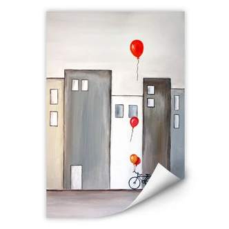 Wallprint - Melz - Der Ballonverkäufer 