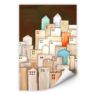Wallprint - Melz - Großstadt 