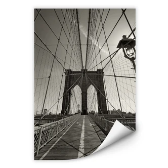 Wallprint - Brooklyn Bridge Perspektive 