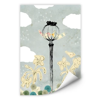 Wallprint Loske - Mohnblume 