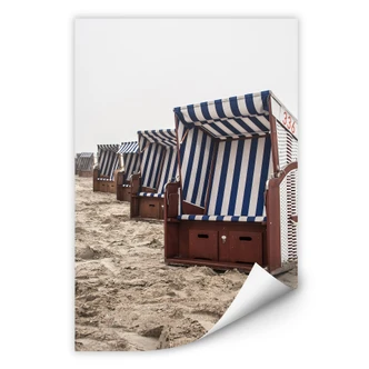 Wallprint W - Strandkorb auf Norderney 