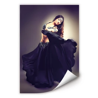 Zelfklevende Poster  Buikdanseres 