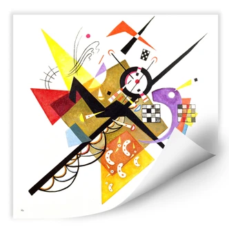Wall Print Kandinsky – On White II 