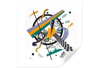 Wall Print Kandinsky – Small World 4 