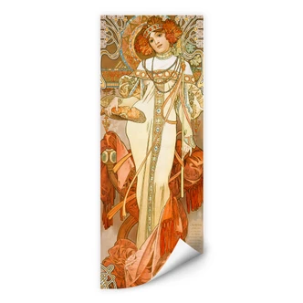 Muurprints Mucha - Herfst 1900 