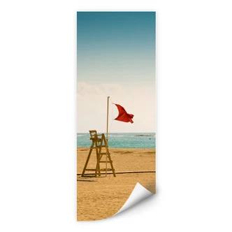 Wallprint W - Rote Fahne - Panorama 