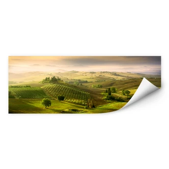 Zelfklevende Poster Bratkovic - Podere Belvedere - panorama 