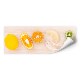 Zelfklevende Poster  Limonade Recept 