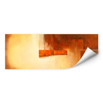 Wallprint Schüßler - Orange-Brown Balance 