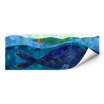 Wallprint Blanz - Der Walfisch 