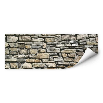 Wallprint - Natursteinmauer Panorama 