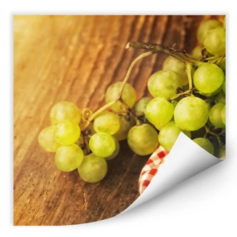 Muurprints Witte Druiven 