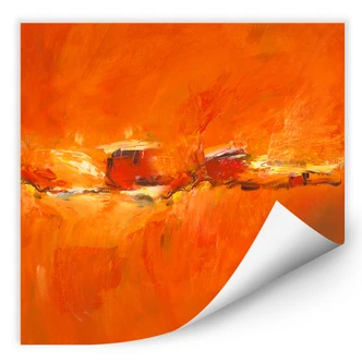 Wallprint - Schüßler - Composition in Orange 