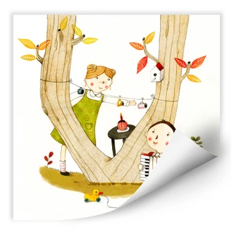 Wallprint Loske - Picknick 