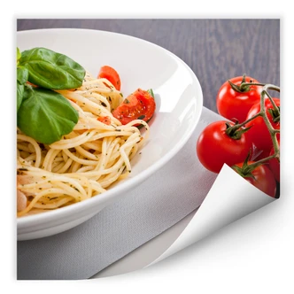 Wallprint - Pasta Italiana - quadratisch 