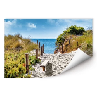 Wallprint W - Küstenblick 