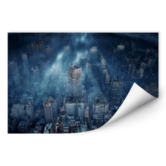 Wallprint Løndal - Mist in NYC 