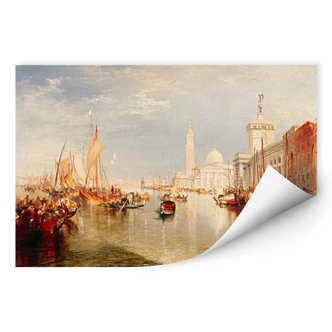Wallprint W - Turner - Venedig, Dogana und S. Giorgio Maggiore 