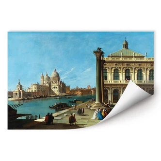 Wallprint - Canaletto Die Einfahrt zum Canal Grande 