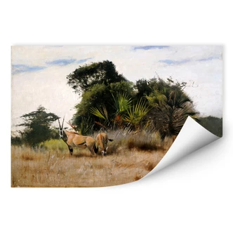 Wallprint W - Kuhnert - Antilopen 