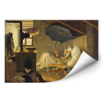 Wallprint - Spitzweg - Der arme Poet 