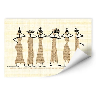 Zelfklevende Poster - Egyptische Vrouwen 