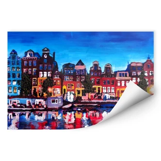 Zelfklevende Poster  Bleichner - Amsterdam 