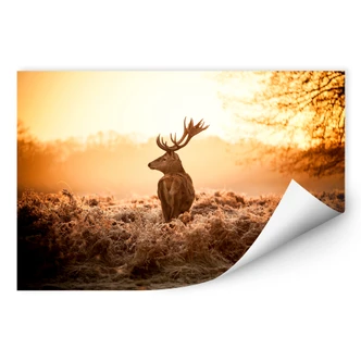Muurprints Majestueus Hert 